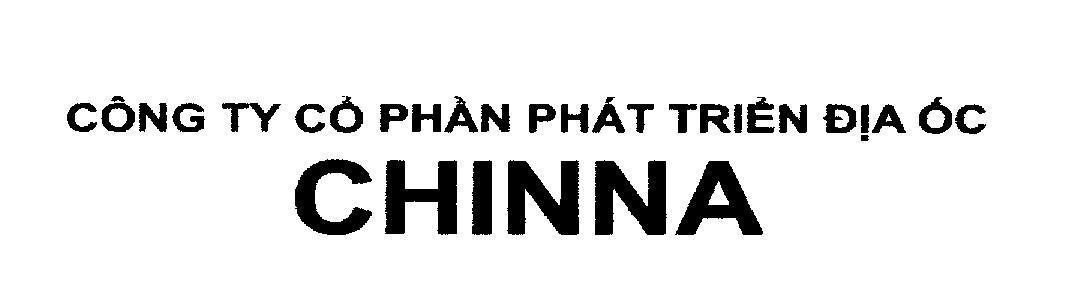 Mẫu nhãn hiệu Công Ty Cổ Phần Phát Triển Địa ốc CHINNA