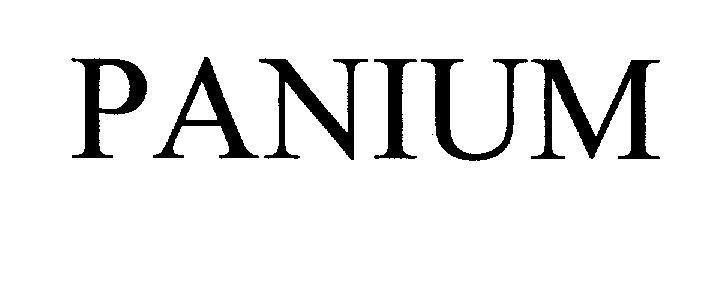 Mẫu nhãn hiệu PANIUM