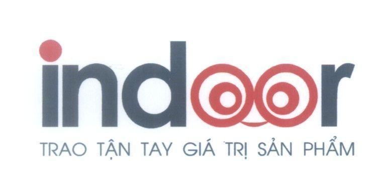 Mẫu nhãn hiệu indoor Trao Tận Tay Giá Trị Sản Phẩm