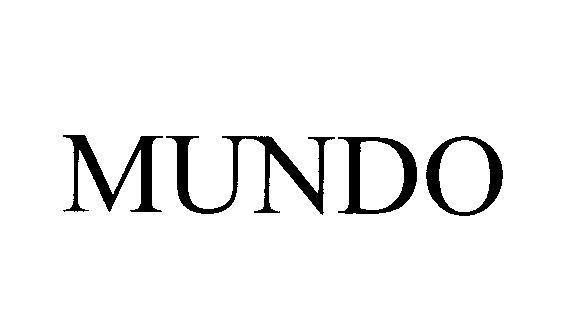 Mẫu nhãn hiệu MUNDO