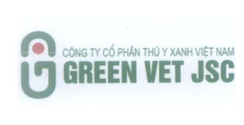Mẫu nhãn hiệu G GREEN VET JSC Công Ty Cổ Phần Thú Y Xanh Việt Nam
