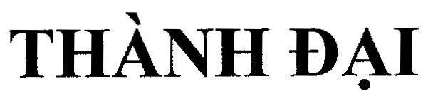 Mẫu nhãn hiệu Thành Đại