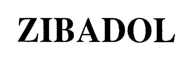 Mẫu nhãn hiệu ZIBADOL