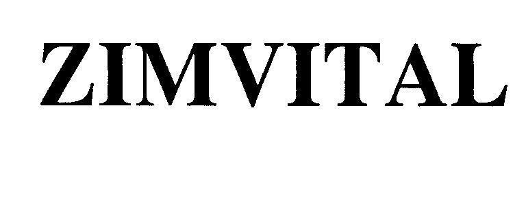 Mẫu nhãn hiệu ZIMVITAL
