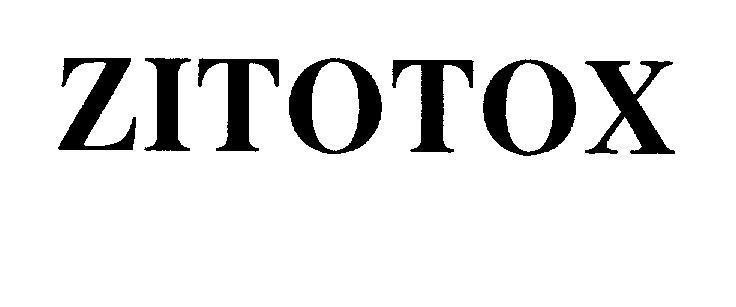 Mẫu nhãn hiệu ZITOTOX