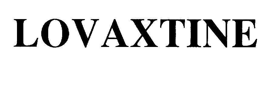 Mẫu nhãn hiệu LOVAXTINE
