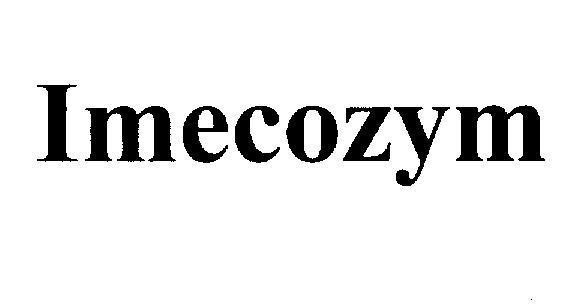 Mẫu nhãn hiệu Imecozym