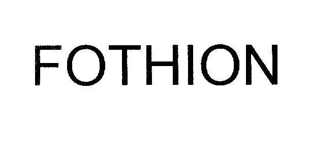 Mẫu nhãn hiệu FOTHION