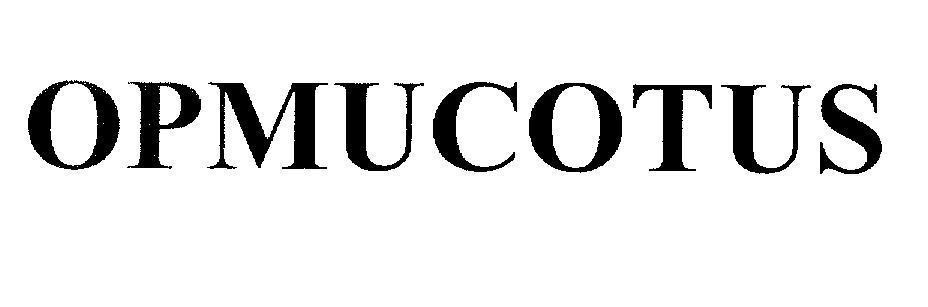 Mẫu nhãn hiệu OPMUCOTUS