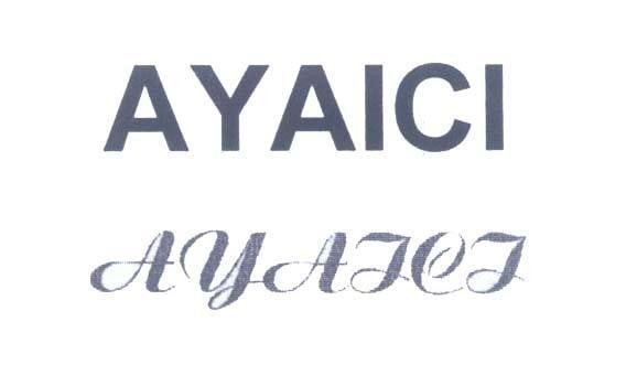 Mẫu nhãn hiệu AYAICI