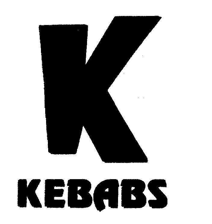 Mẫu nhãn hiệu K KEBABS