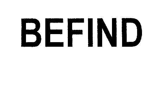 Mẫu nhãn hiệu BEFIND