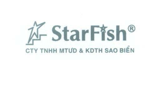 Mẫu nhãn hiệu StarFish CTy TNHH MTƯD & KDTH Sao Biển