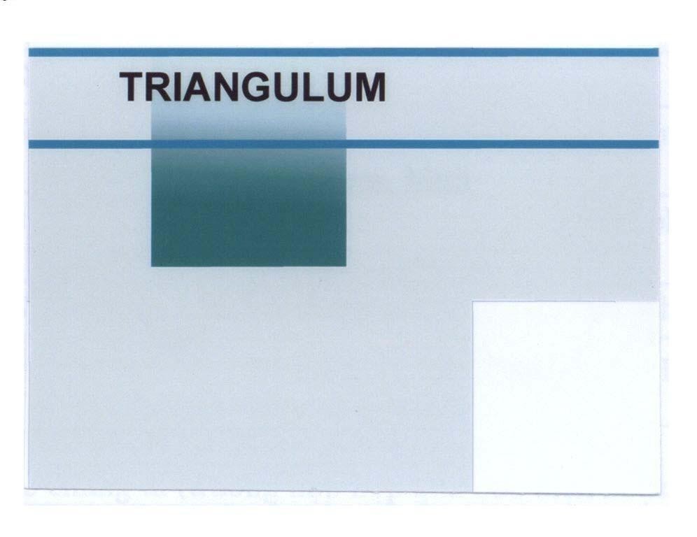 Mẫu nhãn hiệu TRIANGULUM