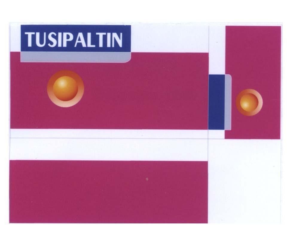Mẫu nhãn hiệu TUSIPALTIN