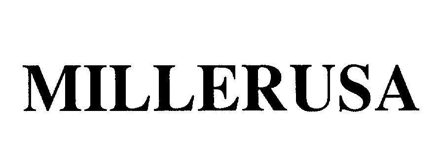 Mẫu nhãn hiệu MILLERUSA