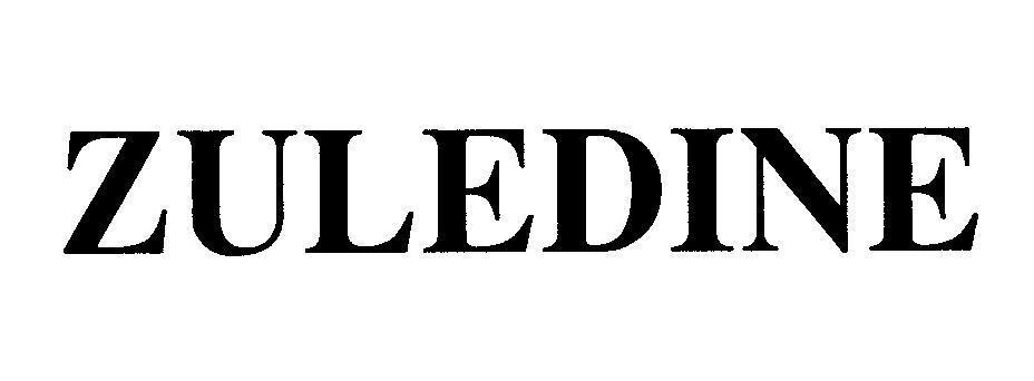 Mẫu nhãn hiệu ZULEDINE