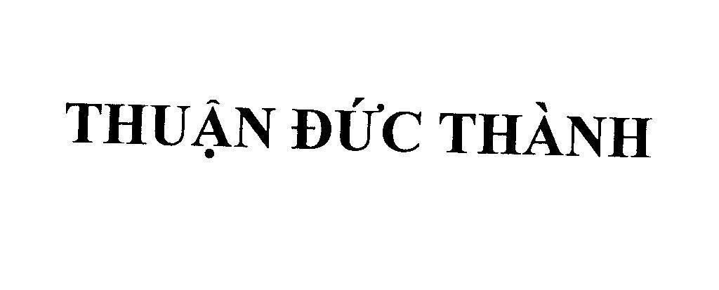 Mẫu nhãn hiệu Thuận Đức Thành