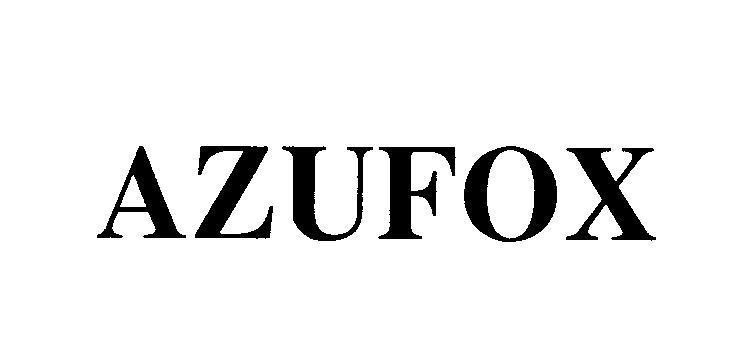 Mẫu nhãn hiệu AZUFOX