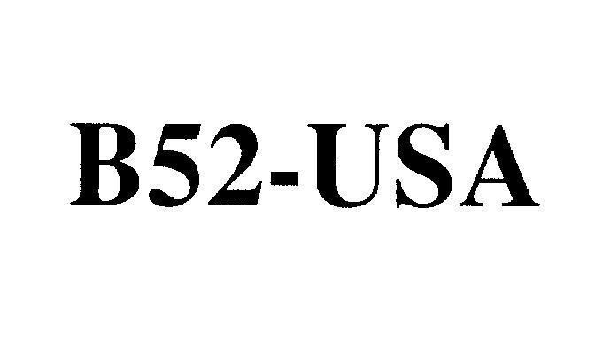 Mẫu nhãn hiệu B52-USA