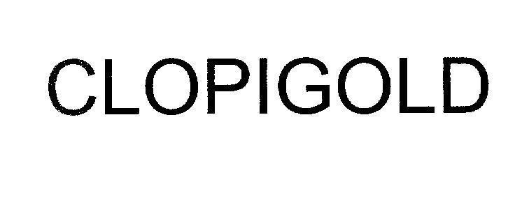 Mẫu nhãn hiệu CLOPIGOLD