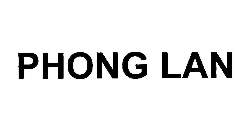 Mẫu nhãn hiệu PHONG LAN