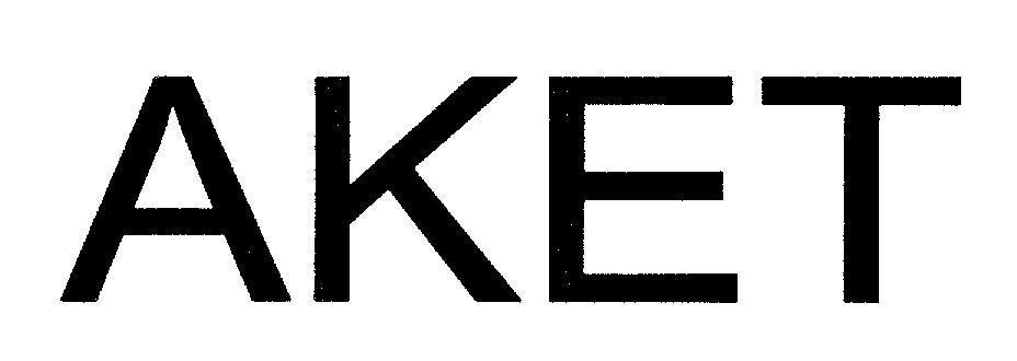 Mẫu nhãn hiệu AKET