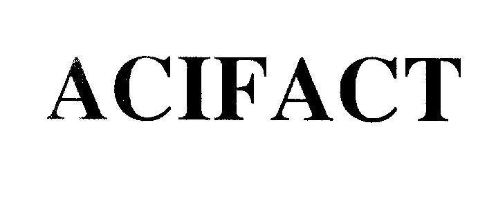 Mẫu nhãn hiệu ACIFACT