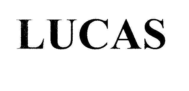 Mẫu nhãn hiệu LUCAS