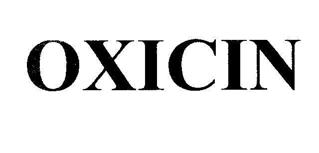 Mẫu nhãn hiệu OXICIN