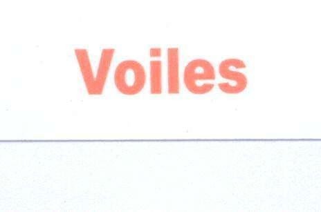 Mẫu nhãn hiệu Voiles