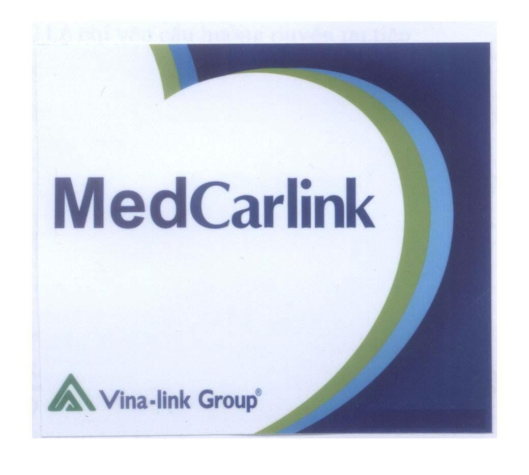 Mẫu nhãn hiệu MedCarlink Vina-link Group
