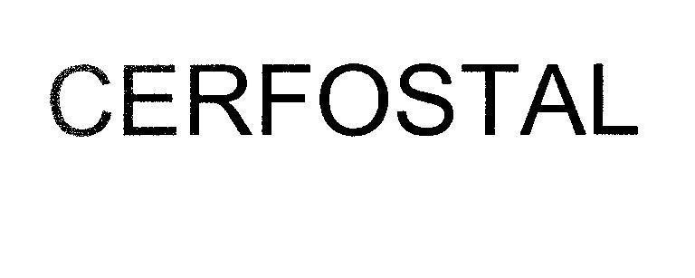 Mẫu nhãn hiệu CERFOSTAL