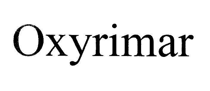 Mẫu nhãn hiệu Oxyrimar