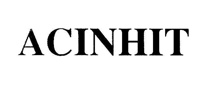 Mẫu nhãn hiệu ACINHIT