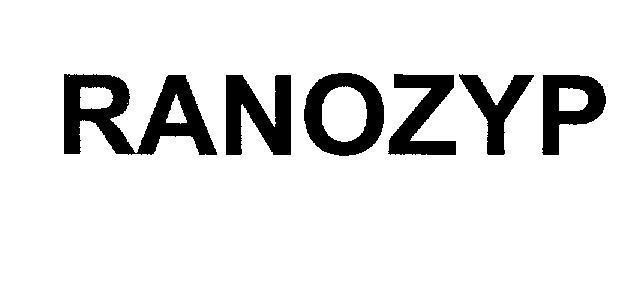 Mẫu nhãn hiệu RANOZYP