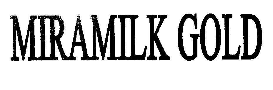 Mẫu nhãn hiệu MIRAMILK GOLD