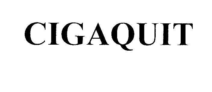 Mẫu nhãn hiệu CIGAQUIT