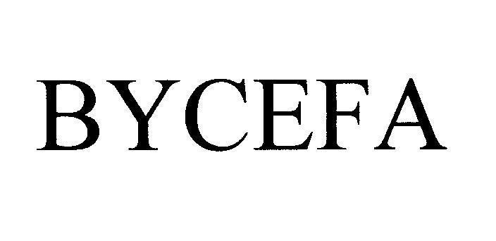 Mẫu nhãn hiệu BYCEFA