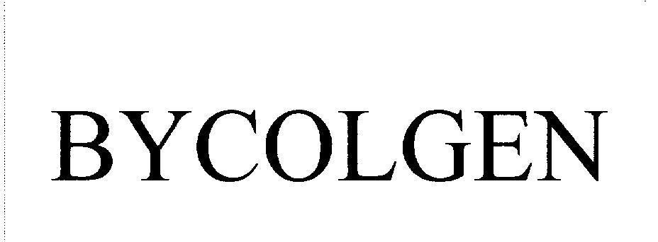 Mẫu nhãn hiệu BYCOLGEN