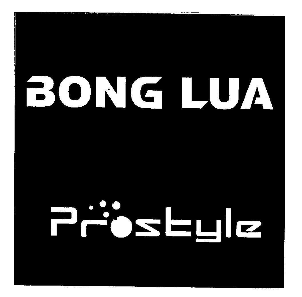 Mẫu nhãn hiệu BONG LUA Prostyle