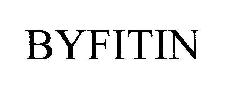 Mẫu nhãn hiệu BYFITIN