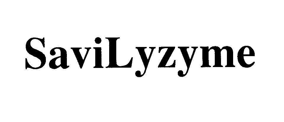 Mẫu nhãn hiệu SaviLyzyme