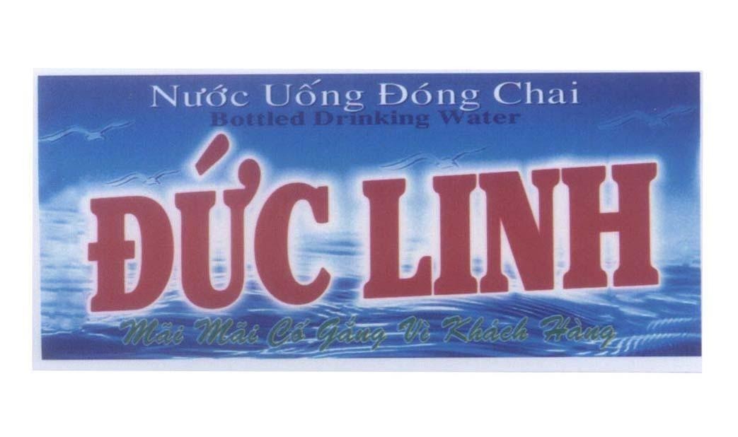 Mẫu nhãn hiệu Đức Linh Nước Uống Đóng Chai...