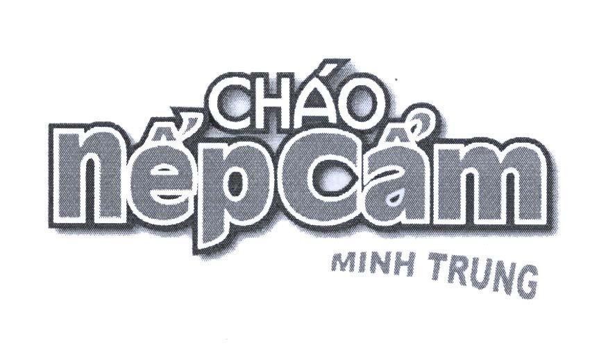 Mẫu nhãn hiệu Cháo Nếp Cẩm MINH TRUNG