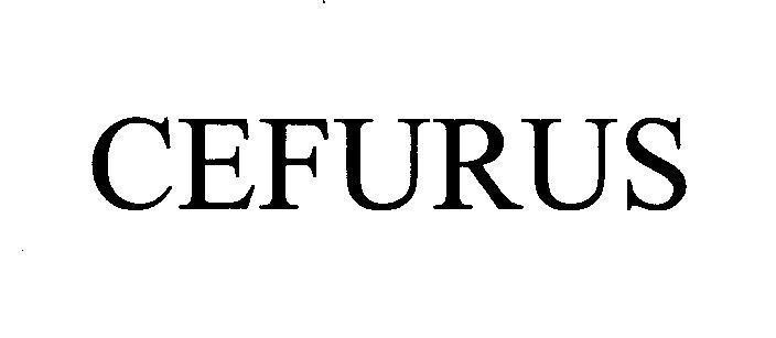 Mẫu nhãn hiệu CEFURUS