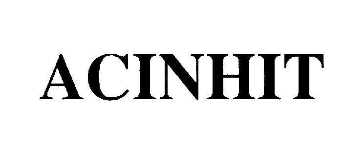 Mẫu nhãn hiệu ACINHIT