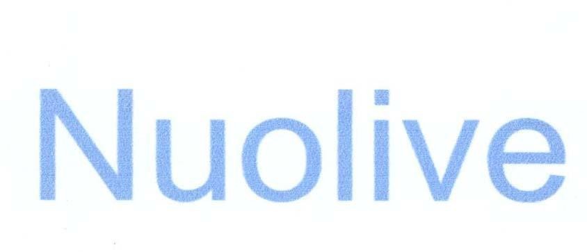 Mẫu nhãn hiệu Nuolive