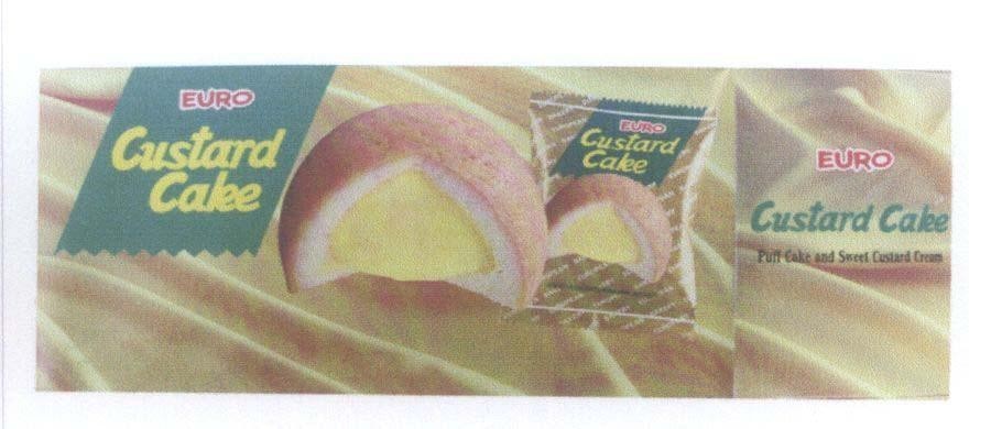 Mẫu nhãn hiệu EURO Custard Cake Puff Cake and Sweet Custard Cream