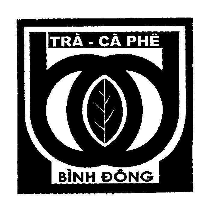 Mẫu nhãn hiệu Trà - Cà Phê B Đ Bình Đông
